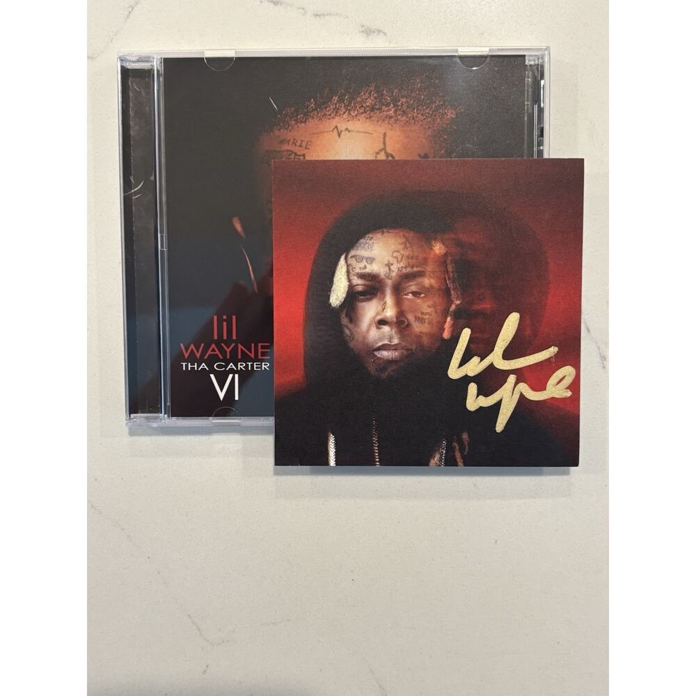 Lil Wayne Tha Carter VI 6 Album CD IN HAND Sealed w SIGNED Insert Autographed #1